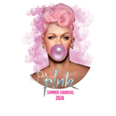 DTF Transfer Sheet - Pinky Bubble Gum Summer Carnival 2024