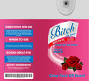Bitch Be Gone Rose Printed Sublimation Paper for 20oz  Skinny Tumblers