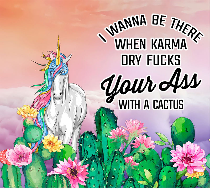 Karma Printed Sublimation Paper for 20oz  Skinny Tumblers