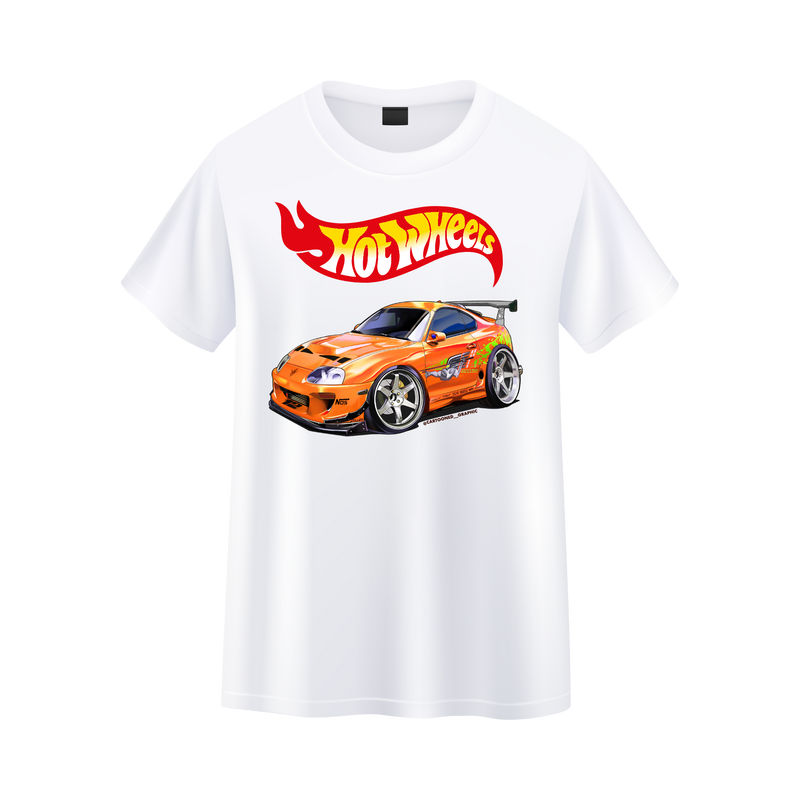 DTF Transfer Sheet - Hot Cars