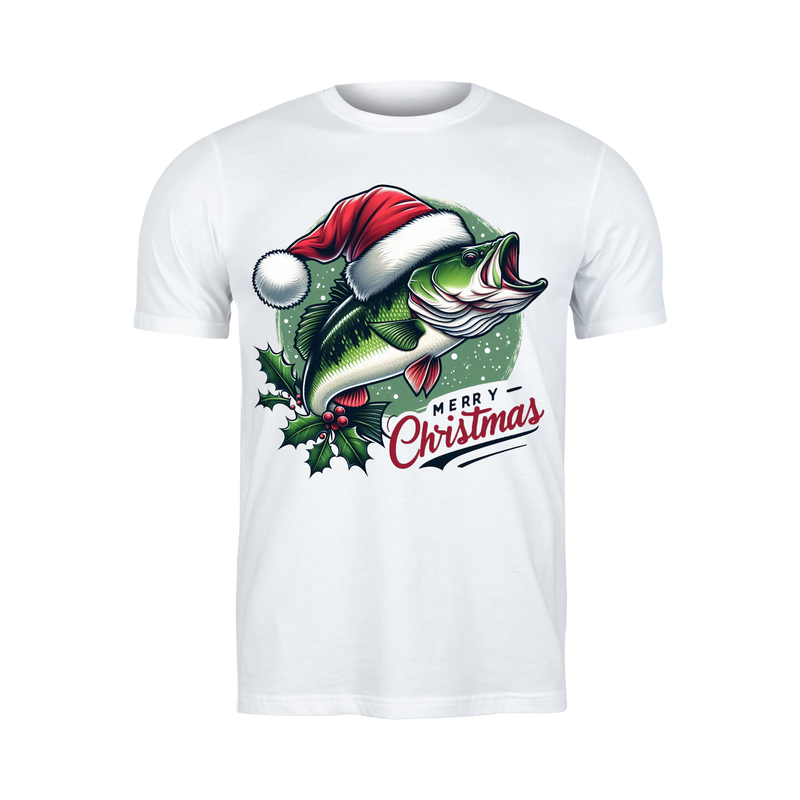 DTF Transfer Sheet - Merry Fishmas