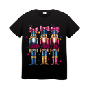 DTF Transfer Sheet - Pink Merry Christmas Nutcrackers