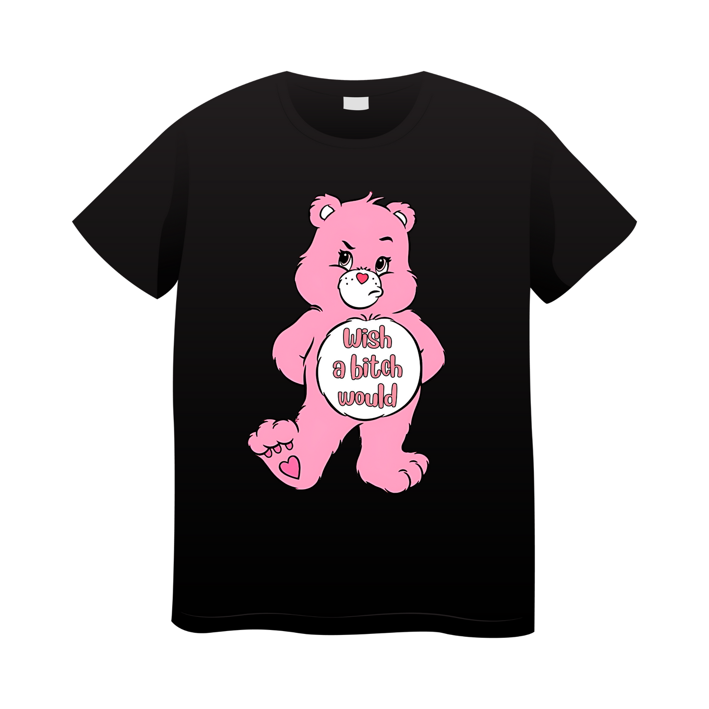 Naughty Care Bear DTF Print #3