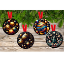 Baubles Hanging Ornament Sublimation Prints