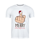 18+ DTF Print - Finger Merry Chirstmas