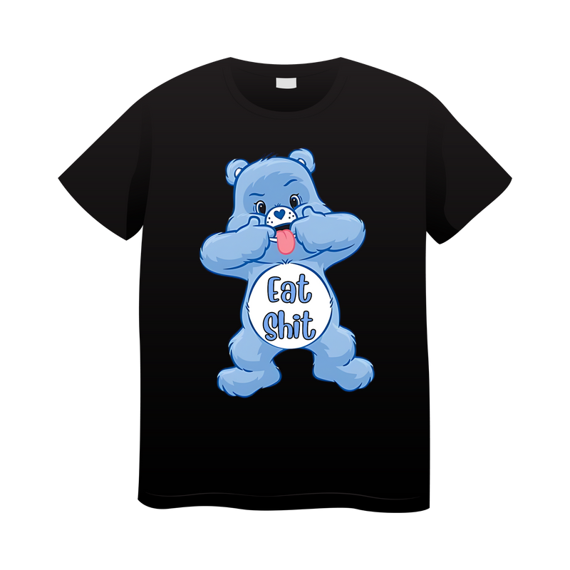 Naughty Care Bear DTF Print