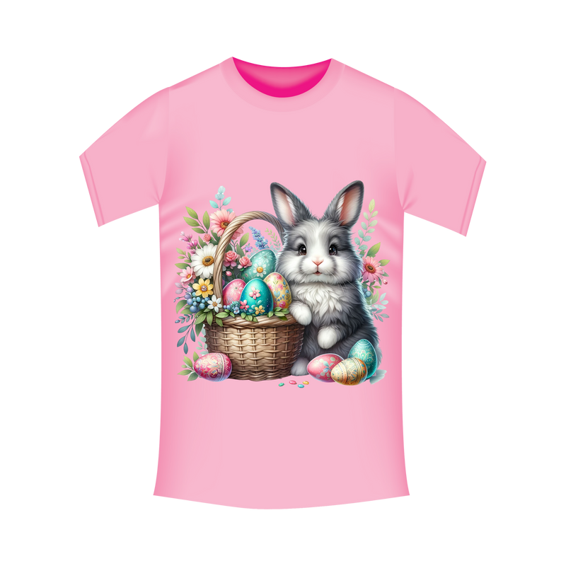 DTF Transfer Sheet - Cute Bunny