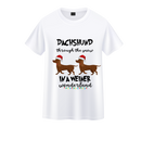 DTF Transfer Sheet - Dachshund Through the Snow