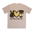 DTF Transfer Sheet - Love Coffee