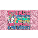 Sublimation Mug Print with Round Coaster Print - Glitter Rainbows