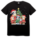 DTF Transfer Sheet - Merry Christmas Dogs