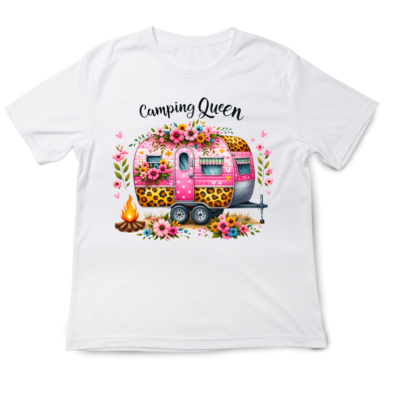 DTF Transfer Sheet - Camping Queen