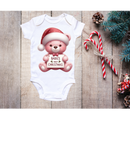 DTF Transfer Sheet - My First Christmas - Pink Bear