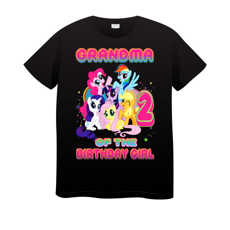 DTF Transfer Sheet - Pony Grandma