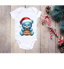 DTF Transfer Sheet - My First Christmas - Blue Bear