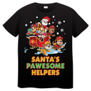 DTF Transfer Sheet - Santa's Pawsome Helpers