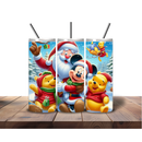 Printed Sublimation Paper 20oz Tumbler - Mouse Christmas