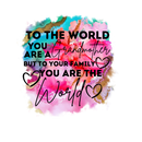 Mother's Day DTF Print - Grandmother