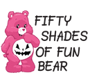 DTF Transfer Sheet - Fifty Shades Care Bears