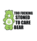 DTF Transfer Sheet - Green Don't Care Bear