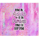 Dumbest Thing 20oz Skinny Tumbler Printed Paper