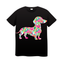 DTF Transfer Sheet - Tropical Dachshund