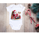 DTF Transfer Sheet - My First Christmas - Sitting Santa