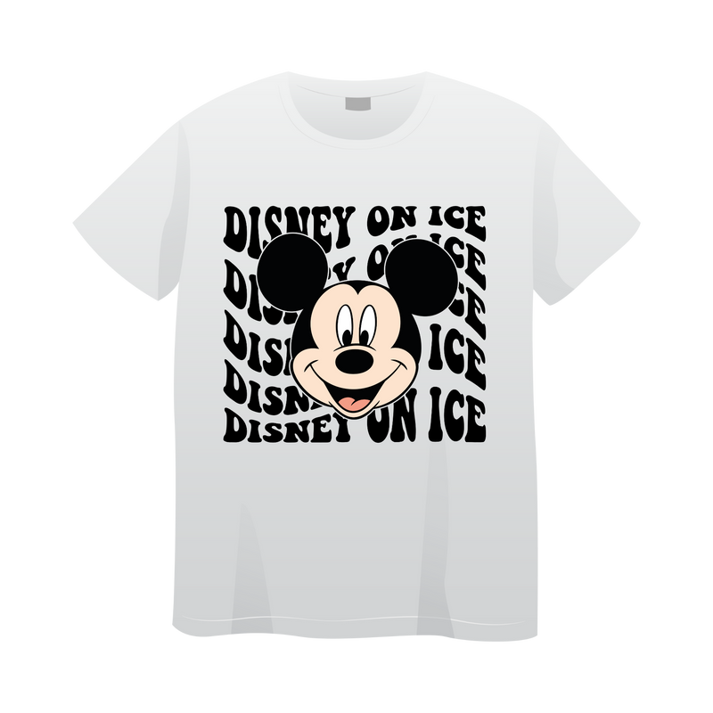 DTF Transfer Sheet -Boy Mouse on Ice