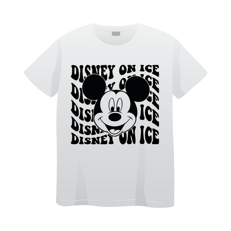 DTF Transfer Sheet -Boy Mouse on Ice