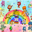 Rainbow Bright 20oz Skinny Tumbler Printed Paper