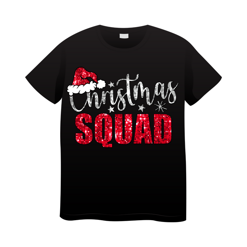DTF Transfer Sheet - Christmas Squad