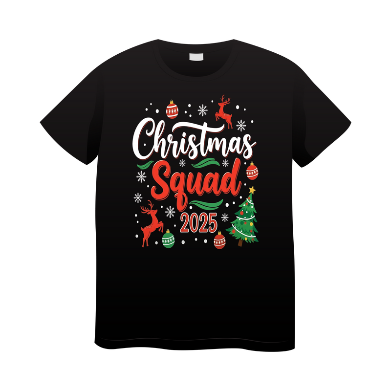 DTF Transfer Sheet - Christmas Squad