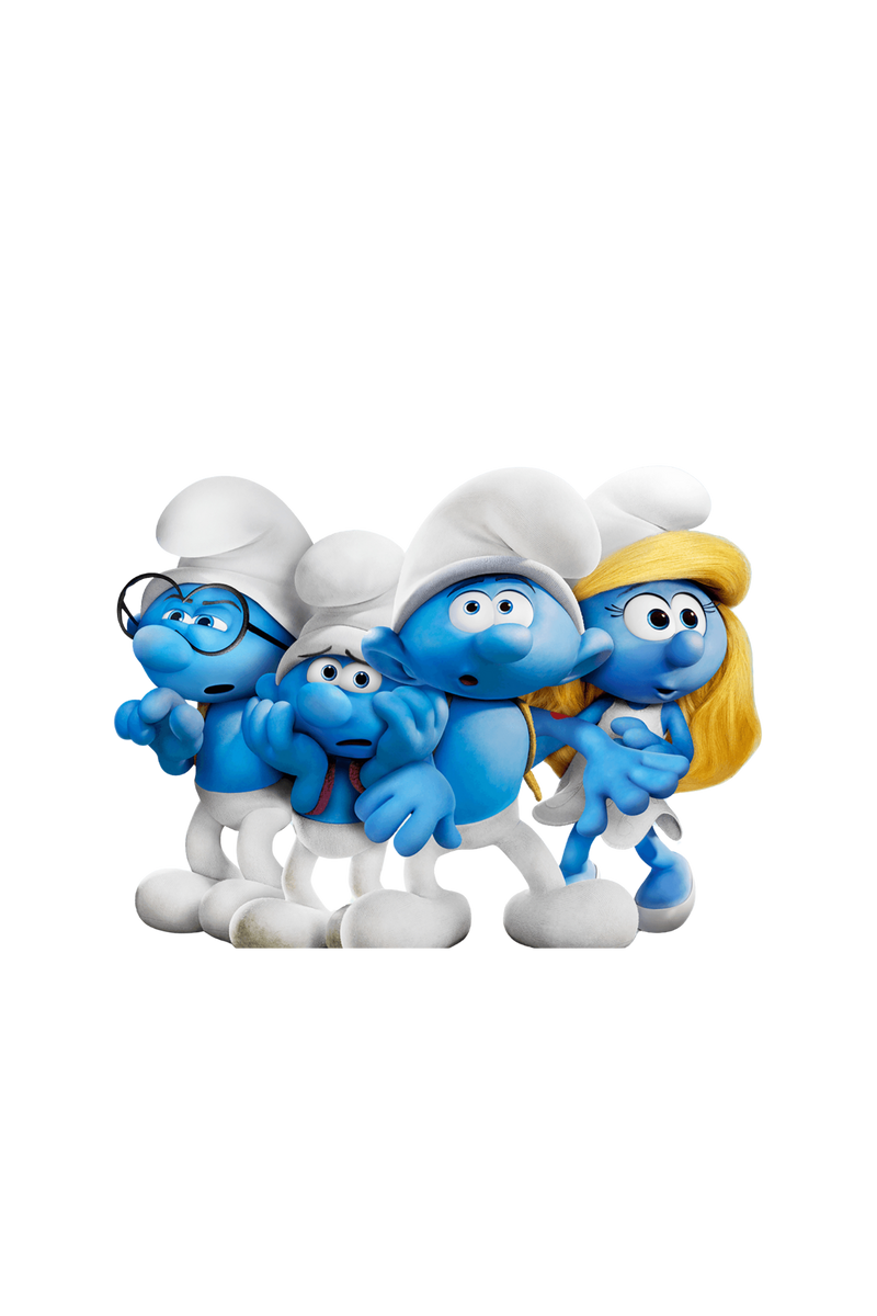 Transfer Sheet - Smurfs