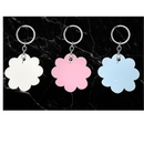 3mm Acrylic Flower Keyring