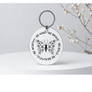5cm Round Keyring Print - Be Kind