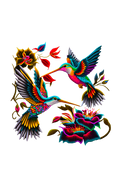 DTF Transfer Sheet - Hummingbird