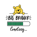 DTF Transfer Sheet - pregnancy announcement Winnie BOY