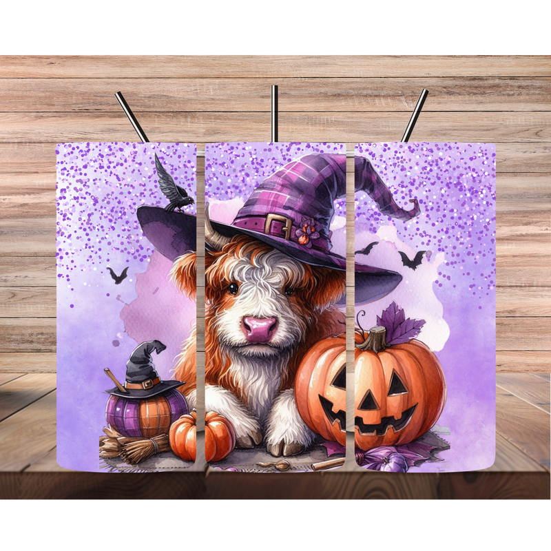 Halloween Highlander Cow