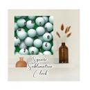 Square Clock Sublimation Print - Golf Balls