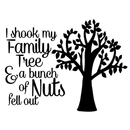 Family Tree DTF Cushion Print.