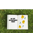 UV DTF Bookmark Print - Happy Face