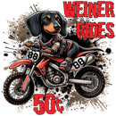 DTF Transfer Sheet - Weiner Rides