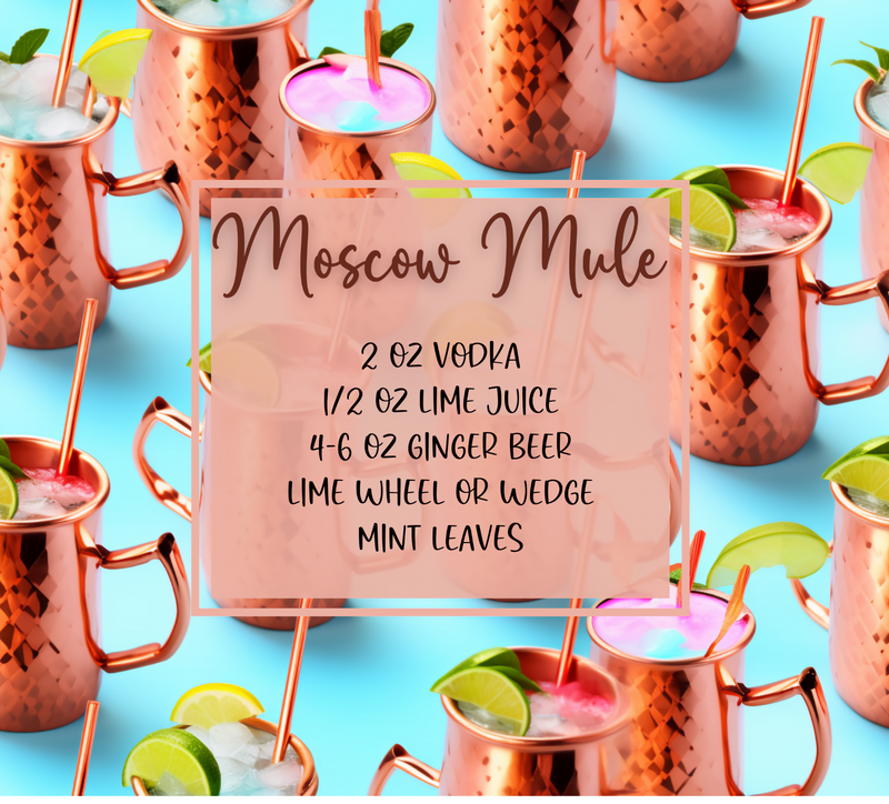 Mule 20oz Skinny Tumbler Printed Paper