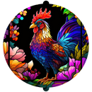 Rooster Wind Spinner design to fit an 8' Spinner.