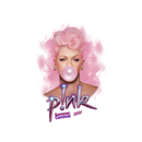 DTF Transfer Sheet - Pinky Bubble Summer 2024