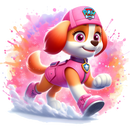 DTF Transfer Sheet - Running Sky