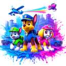 DTF Transfer Sheet - Skye and Friends