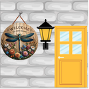 Sublimation Round Welcome Print - Welcome