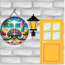 Sublimation Round Welcome Print - Gem Stone Turtle