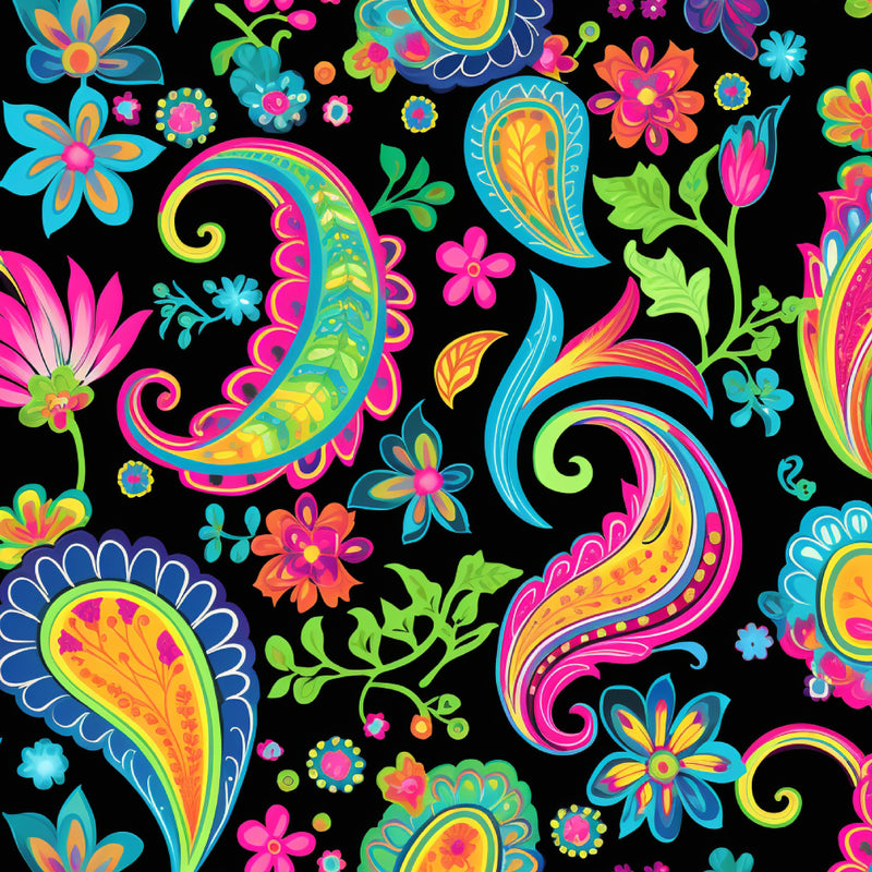 A4 Printed Sublimation Sheets - Paisley